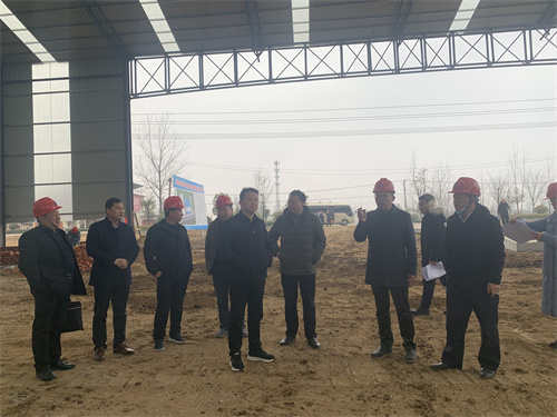 萬人助萬企，節(jié)后送關(guān)懷——上級部門領(lǐng)導(dǎo)視察永和集團(tuán)城陽城拌合站建設(shè)情況！